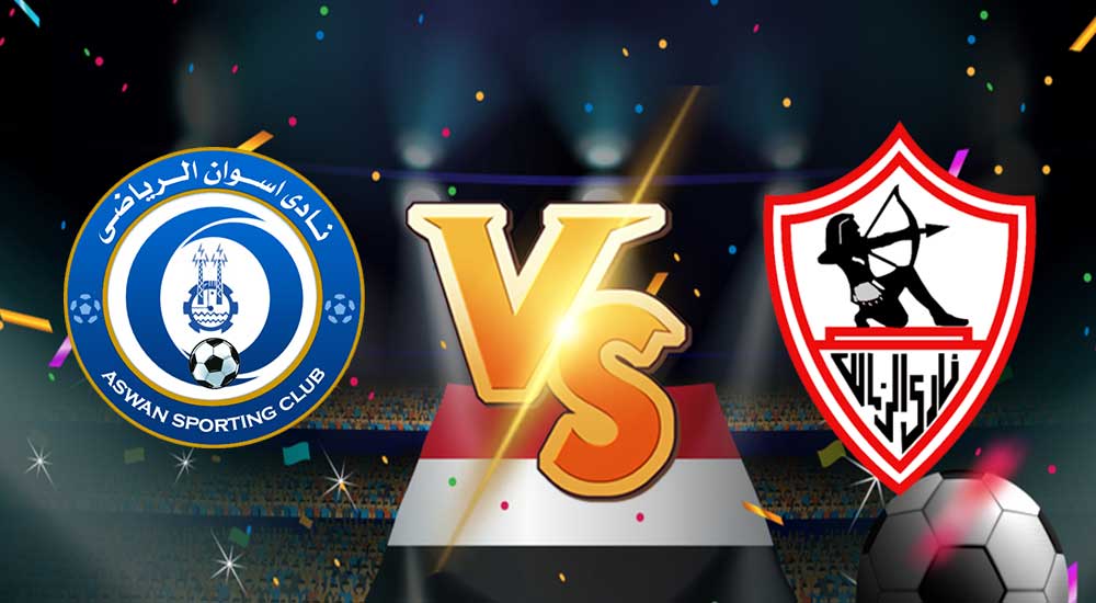 ملخص مباراة اسوان و الزمالك بث مباشر بتاريخ 23-01-2021 الدوري المصري