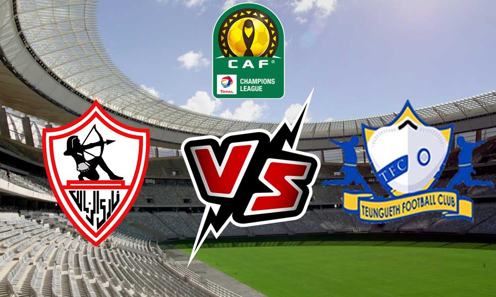 ملخص مباراة الزمالك و تونغيث بث مباشر بتاريخ 23-02-2021 دوري أبطال أفريقيا