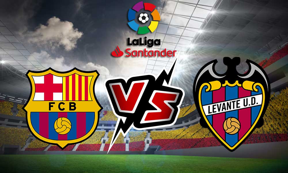 مشاهدة مباراة برشلونة و ليفانتي بث مباشر Barcelona vs Levante