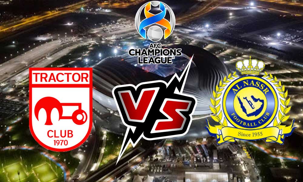 مشاهدة مباراة النصر و تركتور سازي تبريز بث مباشر Al Nassr vs Tractor Sazi
