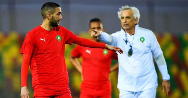 حاليلوزيتش: استبعاد زياش عن المنتخب قرار إنضباطي