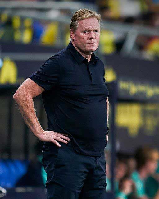 الاتحاد الإسباني يعاقب كومان بالتوقيف