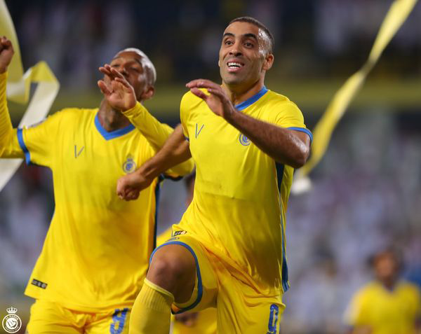 النصر يدك شباك الوحدة و يعبر لنصف نهائي دوري الأبطال