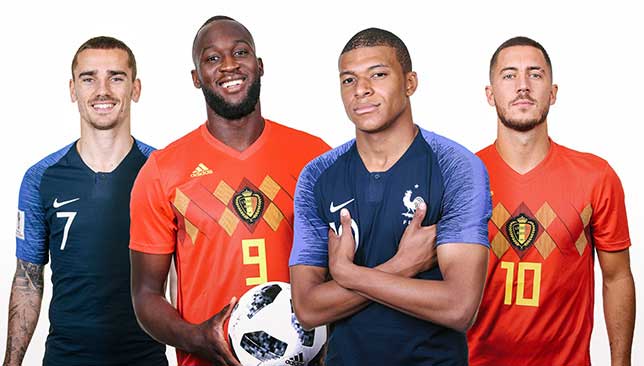 تشكيلة فرنسا و بلجيكا في دوري الأمم الأوروبية 2021
