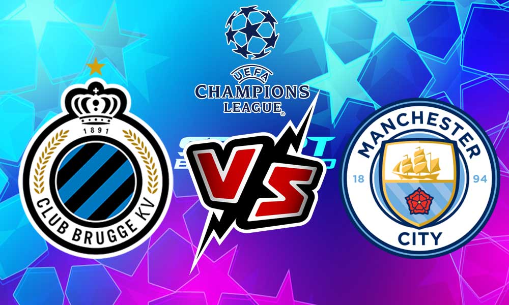 مشاهدة مباراة مانشستر سيتي و كلوب بروج بث مباشر Manchester City vs Club Brugge