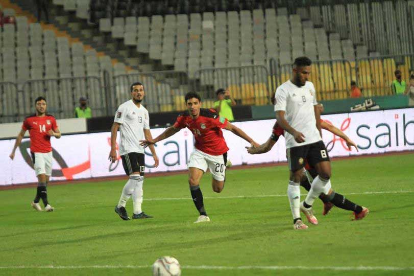 مصر بهدف مرموش تنتزع الصدارة من ليبيا