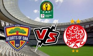 مشاهدة مباراة الوداد الرياضي و هيرتس أوف أواك بث مباشر Wydad Casablanca vs Hearts of Oak