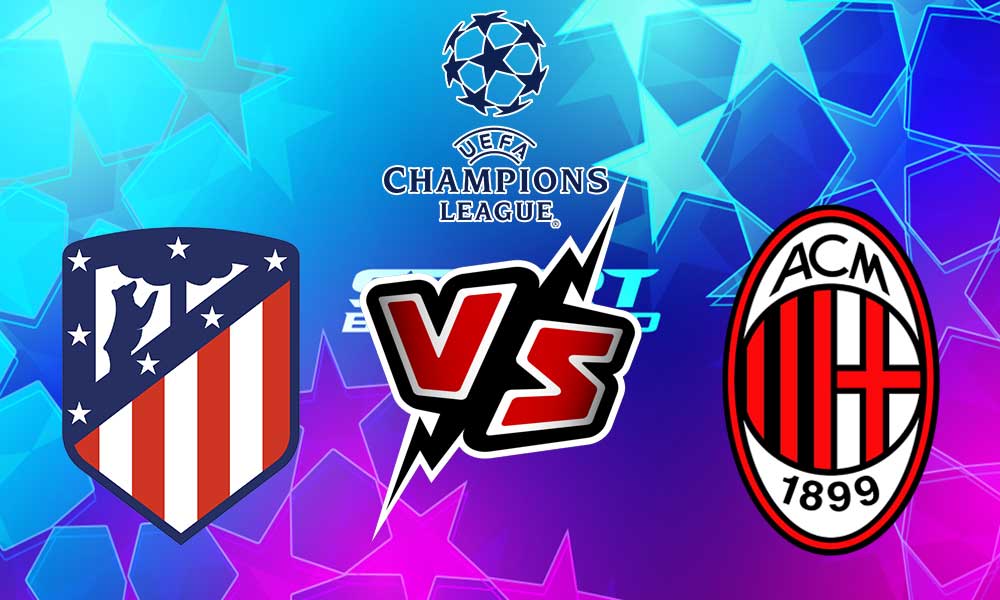 مشاهدة مباراة أتلتيكو مدريد و ميلان بث مباشر 	Atlético Madrid vs Milan
