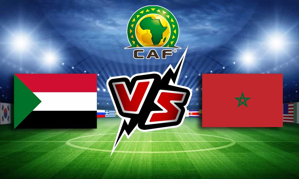مشاهدة مباراة السودان و المغرب بث مباشر Sudan vs Morocco