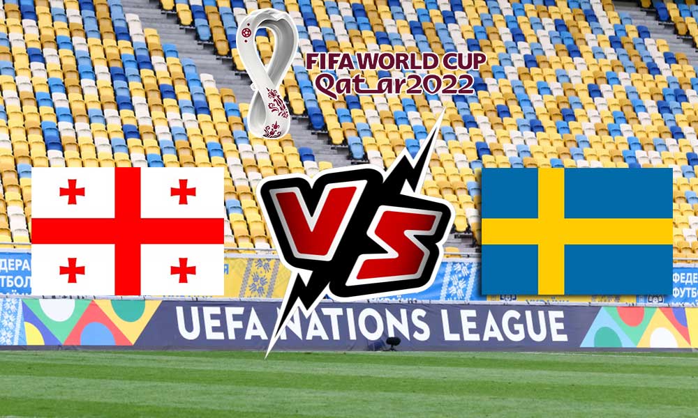 مشاهدة مباراة جورجيا و السويد بث مباشر Georgia vs Sweden