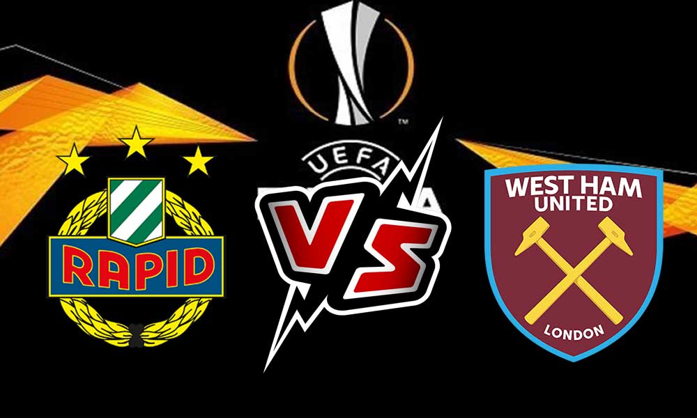 مشاهدة مباراة رابيد فيينا و وست هام يونايتد بث مباشر Rapid Wien vs West Ham United