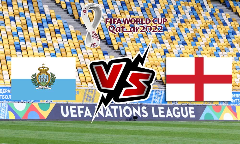 مشاهدة مباراة سان مارينو و إنجلترا بث مباشر San Marino vs England