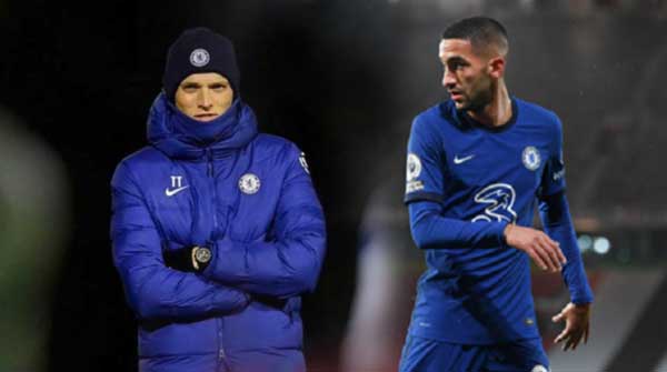 عملاق ألماني ينقذ حكيم زياش من جحيم توخيل