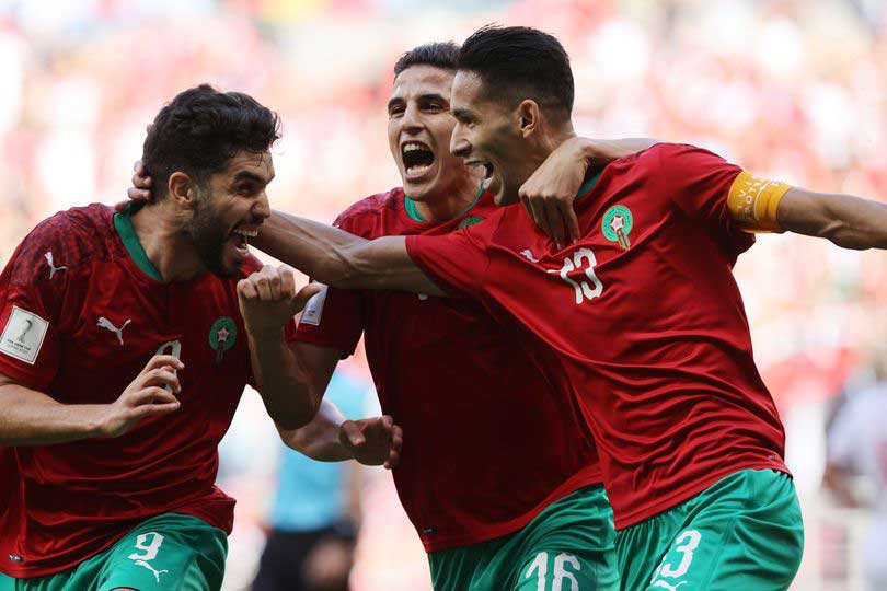 المغرب يواصل رباعياته في كأس العرب أمام الأردن