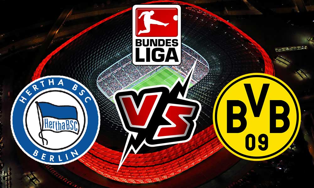 مشاهدة مباراة هيرتا برلين و بوروسيا دورتموند بث مباشر Hertha BSC vs Borussia Dortmund