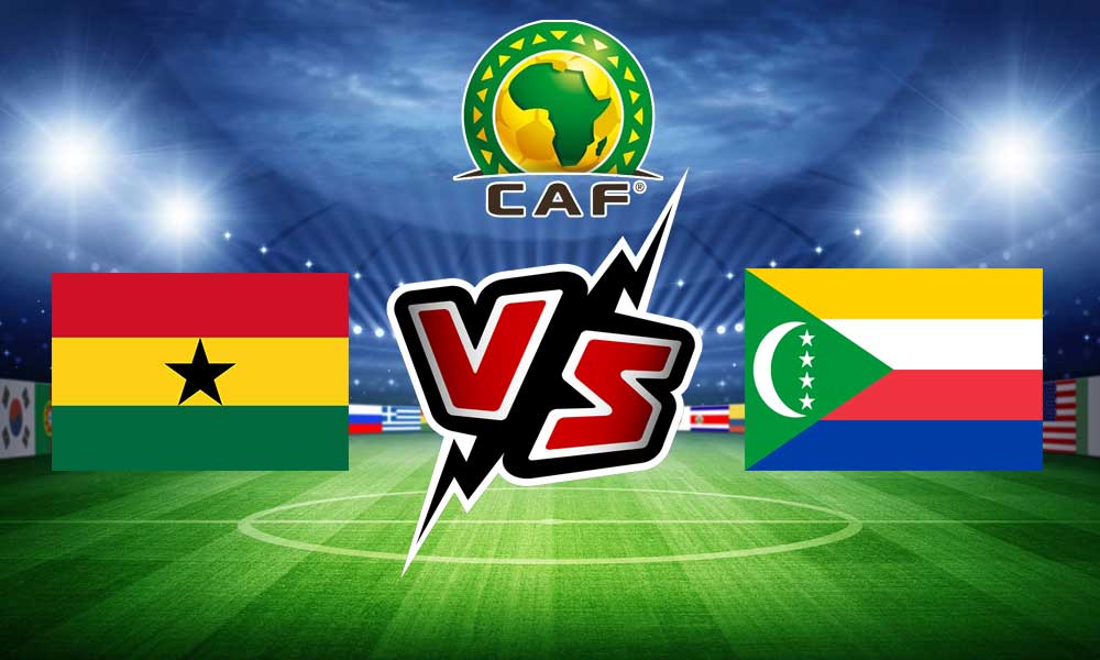 مشاهدة مباراة غانا و جزر القمر بث مباشر 18-01-2022 Ghana vs Comoros
