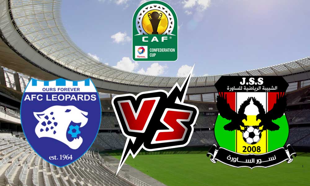 مشاهدة مباراة شبيبة الساورة و رويال ليبوباردس بث مباشر 20-02-2022 JS Saoura vs Léopards de Dolisié