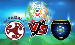 مشاهدة مباراة التعاون و الفيصلي بث مباشر 10-03-2022 Al Taawon vs Al Faisaly