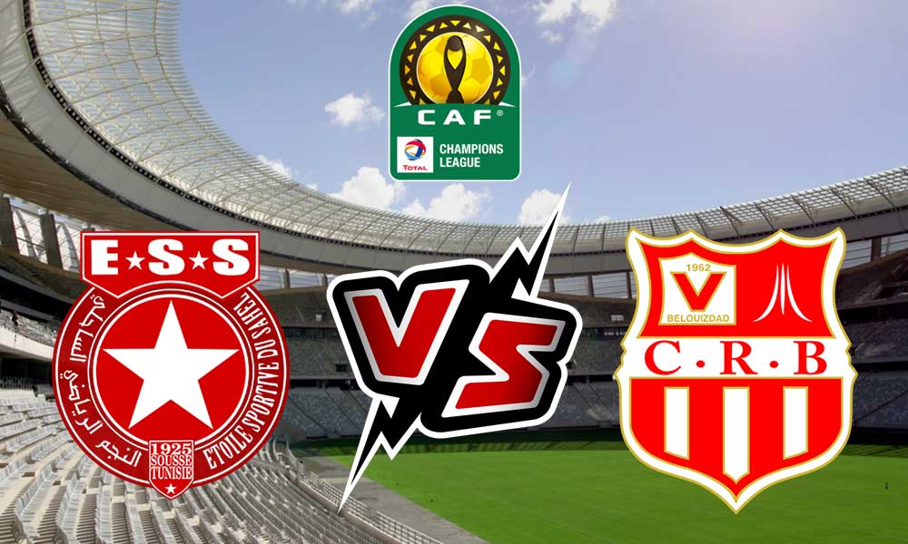مشاهدة مباراة النجم الساحلي و شباب رياضي بلوزداد بث مباشر 19-03-2022 CR Belouizdad vs Etoile du Sahel