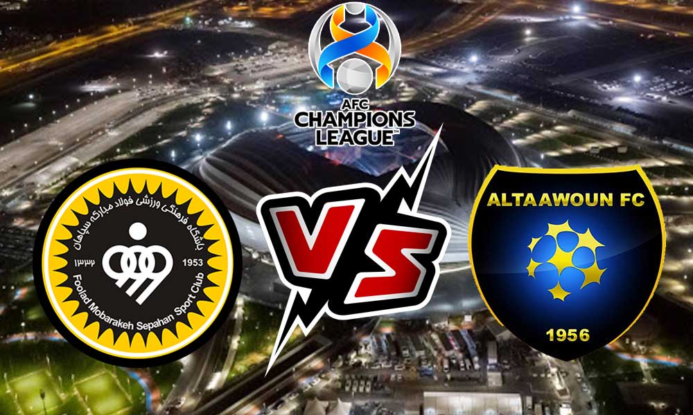 مشاهدة مباراة التعاون و سباهان اصفهان بث مباشر 18-04-2022 Sepahan vs Al Taawon
