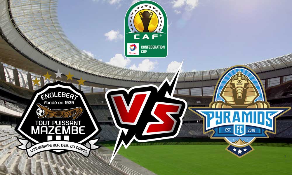 مشاهدة مباراة بيراميدز و مازيمبي بث مباشر 24-04-2022 TP Mazembe vs Pyramids FC