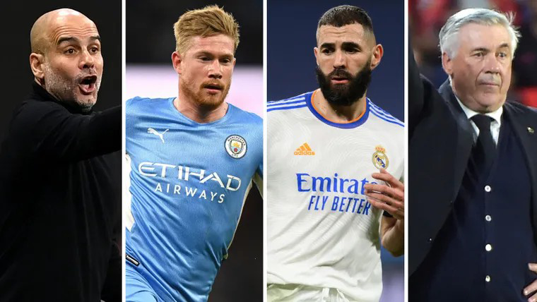 موعد مباراة ريال مدريد و مانشستر سيتي إياب نصف نهائي دوري الأبطال 2021-22 والقنوات الناقلة