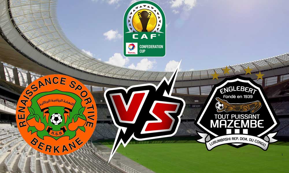 مشاهدة مباراة نهضة بركان و مازيمبي بث مباشر 15-05-2022 RSB Berkane vs TP Mazembe