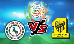 مشاهدة مباراة الاتحاد و الاتفاق بث مباشر 23-06-2022 Al Ittifaq vs Al Ittihad