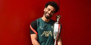 الملك المصري صلاح أفضل لاعب في إنجلترا للمرة الثانية