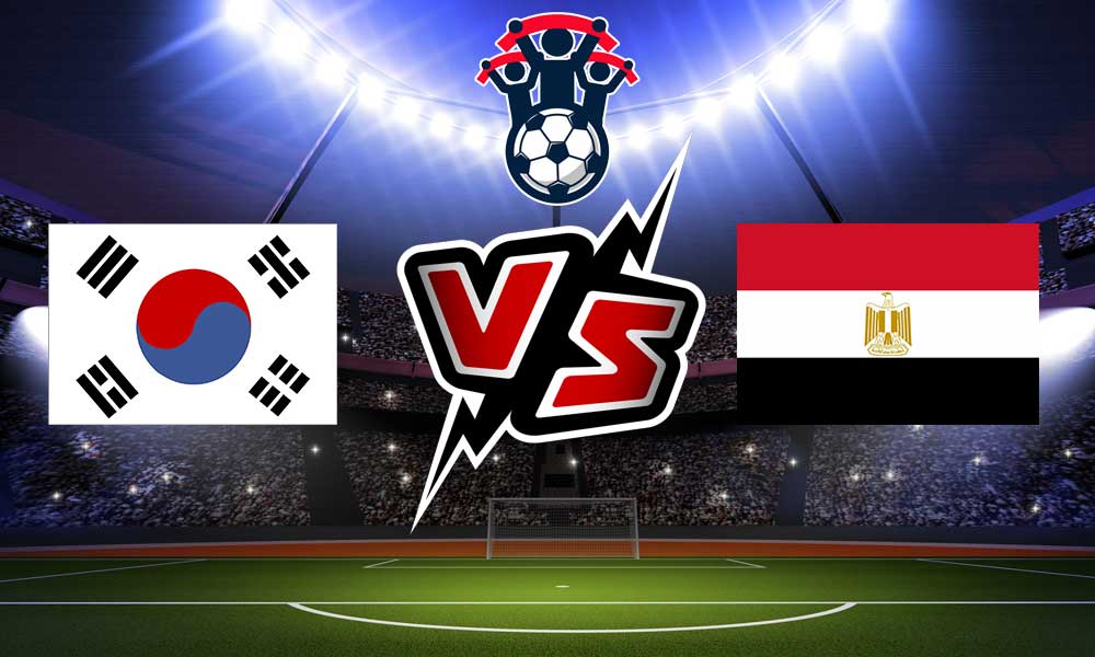 مشاهدة مباراة مصر و كوريا الجنوبية بث مباشر 14-06-2022 Korea Republic vs Egypt