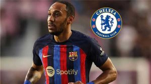 برشلونة يتلقى عرض تشيلسي الأول لضم أوباميانج