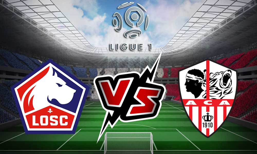 مشاهدة مباراة ليل و اجاكسيو بث مباشر 26/08/2022 Ajaccio vs Lille