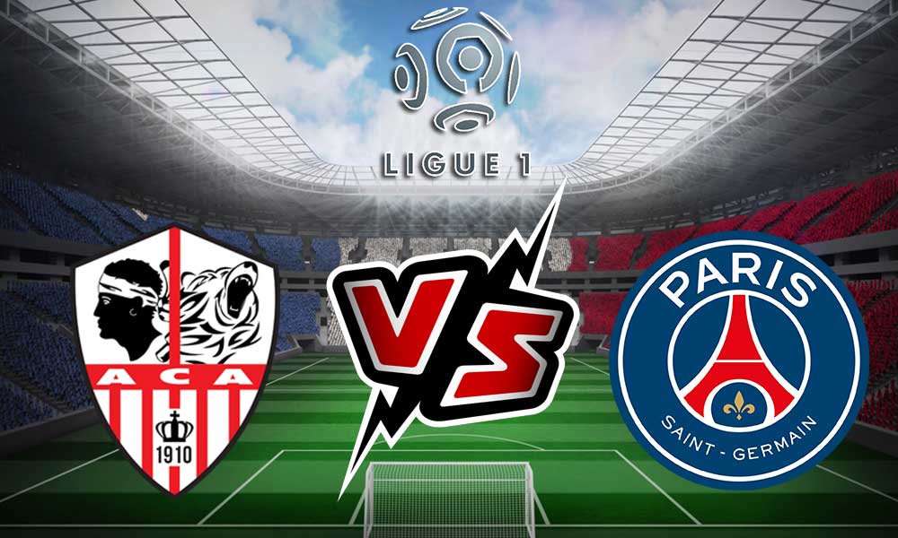 مشاهدة مباراة باريس سان جيرمان و اجاكسيو بث مباشر 21/10/2022 Ajaccio vs PSG