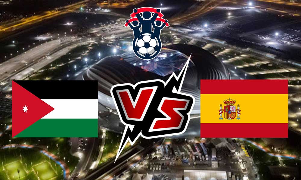 مشاهدة مباراة إسبانيا و الأردن بث مباشر 17/11/2022 Jordan vs Spain