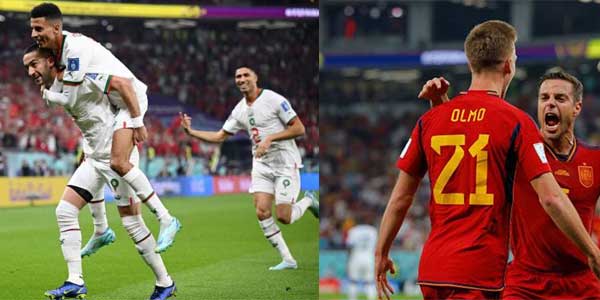 موعد مباراة المغرب و إسبانيا في ثمن نهائي كأس العالم 2022 والقنوات الناقلة