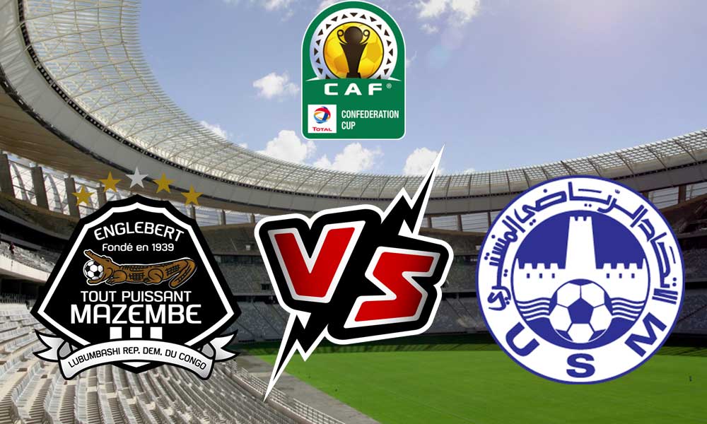 مشاهدة مباراة الاتحاد المنستيري و مازيمبي بث مباشر 2023-02-26 TP Mazembe vs Monastir